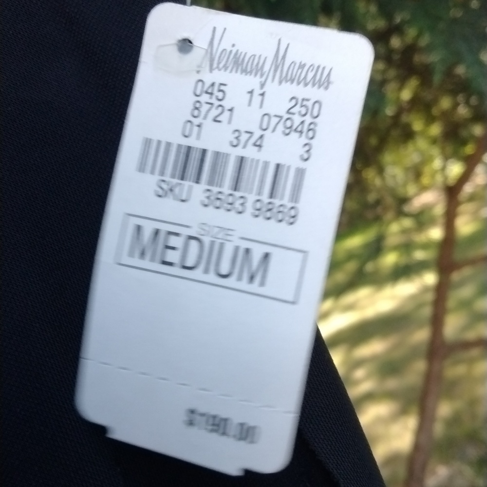 NWT Tadashi Neiman Marcus FRINGE  dress/skirt size M. OLD MONEY QUIET LUXURY - Picture 12 of 12